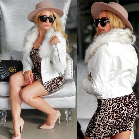 LEXI Vegan Leather Jacket - Picture 2 of 5